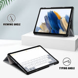 Samsung Galaxy Tab A9 Plus Etui Trifold Grå