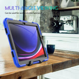 Samsung Galaxy Tab A9 Plus/Tab A11 Plus Cover Heavy Duty Armor Blå