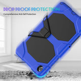 Samsung Galaxy Tab A9 Plus/Tab A11 Plus Cover Heavy Duty Armor Blå