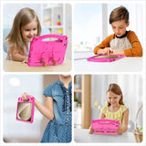 Dux Ducis Samsung Galaxy Tab A9 Plus Etui Panda Magenta