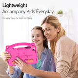 Dux Ducis Samsung Galaxy Tab A9 Plus Etui Panda Magenta