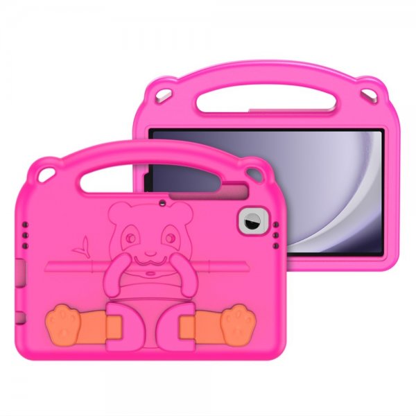 Dux Ducis Samsung Galaxy Tab A7 Lite/Galaxy Tab A9 Cover Panda Magenta