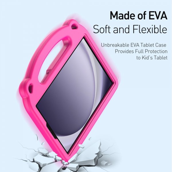 Dux Ducis Samsung Galaxy Tab A7 Lite/Galaxy Tab A9 Cover Panda Magenta