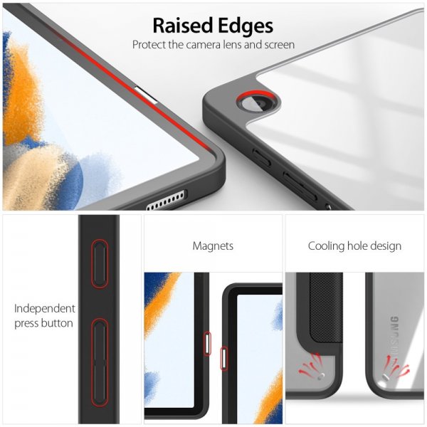 Dux Ducis Samsung Galaxy Tab A9 Cover TOBY Series Sort