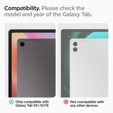 Spigen Samsung Galaxy Tab S10 FE Cover Rugged Armor Pro Mat Sort