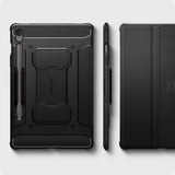 Spigen Samsung Galaxy Tab S10 FE Cover Rugged Armor Pro Mat Sort