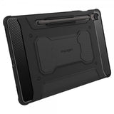 Spigen Samsung Galaxy Tab S10 FE Cover Rugged Armor Pro Mat Sort