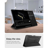 Spigen Samsung Galaxy Tab S11 Ultra Cover Rugged Armor Pro Mat Sort