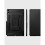 Spigen Samsung Galaxy Tab S11 Ultra Cover Rugged Armor Pro Mat Sort