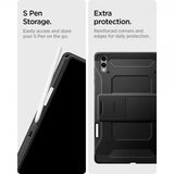 Spigen Samsung Galaxy Tab S11 Ultra Cover Tough Armor Pro Sort