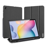 Dux Ducis Samsung Galaxy Tab S6 Lite Etui DOMO Series Sort