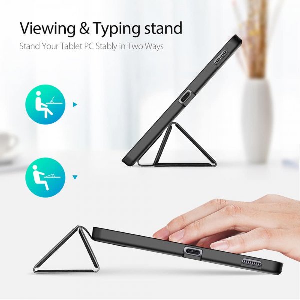 Dux Ducis Samsung Galaxy Tab S6 Lite Etui DOMO Series Sort