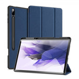 Dux Ducis Samsung Galaxy Tab S7 Plus/Tab S7 FE/Tab S8 Plus Cover DOMO Series Blå