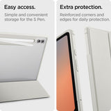 Spigen Samsung Galaxy Tab S8 Ultra/S9 Ultra/S10 Ultra Etui Ultra Hybrid Pro Grå