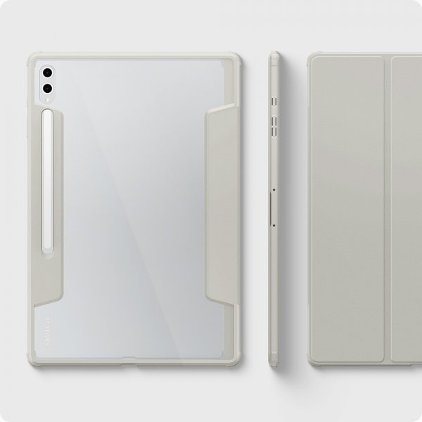 Spigen Samsung Galaxy Tab S8 Ultra/S9 Ultra/S10 Ultra Etui Ultra Hybrid Pro Grå