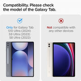Spigen Samsung Galaxy Tab S8 Ultra/S9 Ultra/S10 Ultra Cover Ultra Hybrid Pro Sort