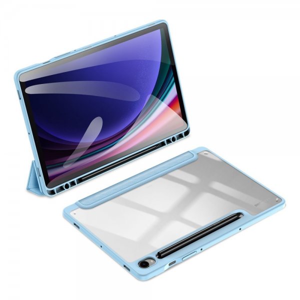 Dux Ducis Samsung Galaxy Tab S9 FE Cover TOBY Series Blå