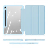 Dux Ducis Samsung Galaxy Tab S9 FE Cover TOBY Series Blå
