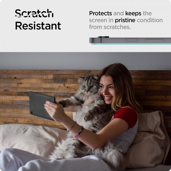 Spigen Samsung Galaxy Tab S9 FE Skærmbeskyttelse GLAS.tR Slim