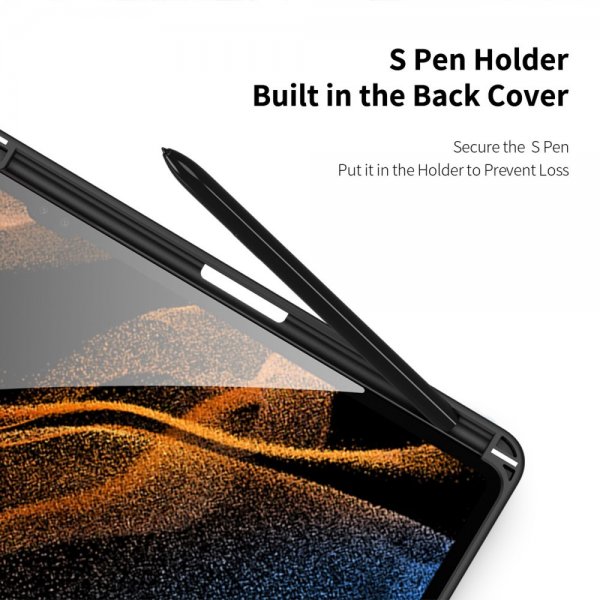 Dux Ducis Samsung Galaxy Tab S9 Ultra Cover TOBY Series Sort