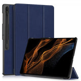 Samsung Galaxy Tab S9 Ultra Cover Trifold Blå