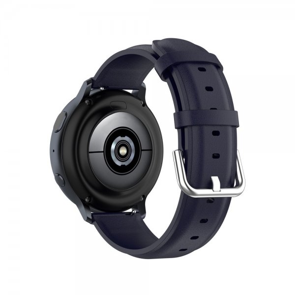 Samsung Galaxy Watch 20 mm Rem Ægte Læder Blå