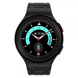 Samsung Galaxy Watch 20mm Silikonerem Sort Spænde Sort