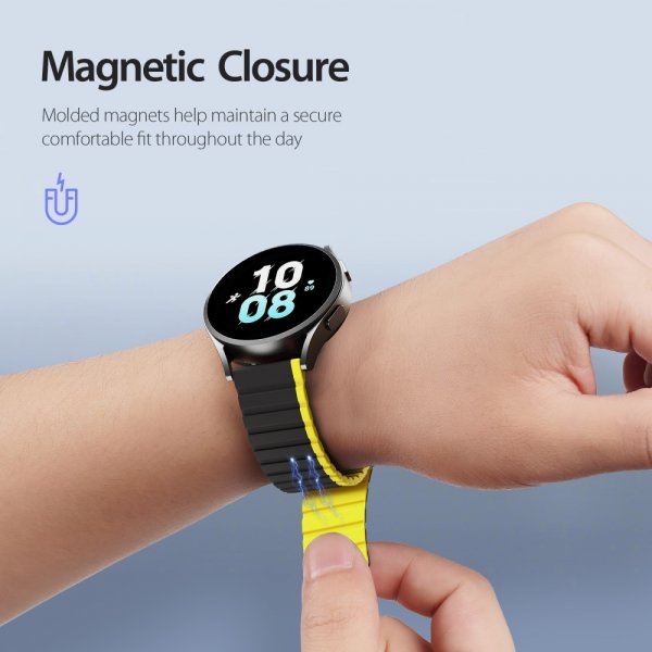 Dux Ducis Samsung Galaxy Watch 20mm Rem LD Series Gul