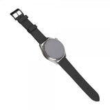 Fixed Samsung Galaxy Watch 20mm Armbånd Læderrem Sort