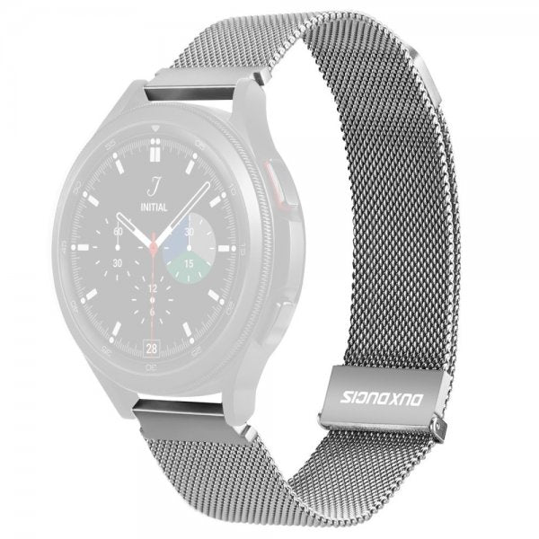 Dux Ducis Samsung Galaxy Watch 20mm Rem Milanese Sølv