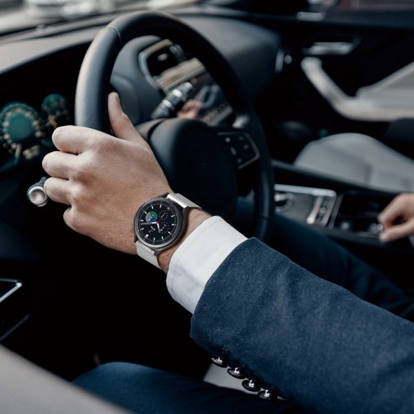 Dux Ducis Samsung Galaxy Watch 20mm Rem Milanese Sølv