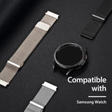 Dux Ducis Samsung Galaxy Watch 20mm Rem Milanese Starlight Sølv