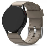 Ringke Samsung Galaxy Watch 20mm Rem Gummi One Bold Rem Gråt Sand