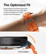 Ringke Samsung Galaxy Watch 20mm Rem Silikone One Bold Bånd Orange