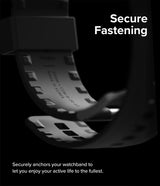 Ringke Samsung Galaxy Watch 20mm Rem Gummi One Bold Band Sort