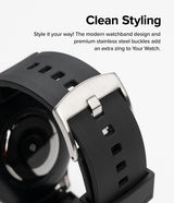 Ringke Samsung Galaxy Watch 20mm Rem Gummi One Bold Band Sort