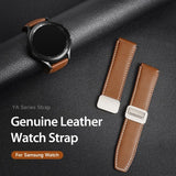 Dux Ducis Samsung Galaxy Watch 20mm Armbånd YA-serien Brun