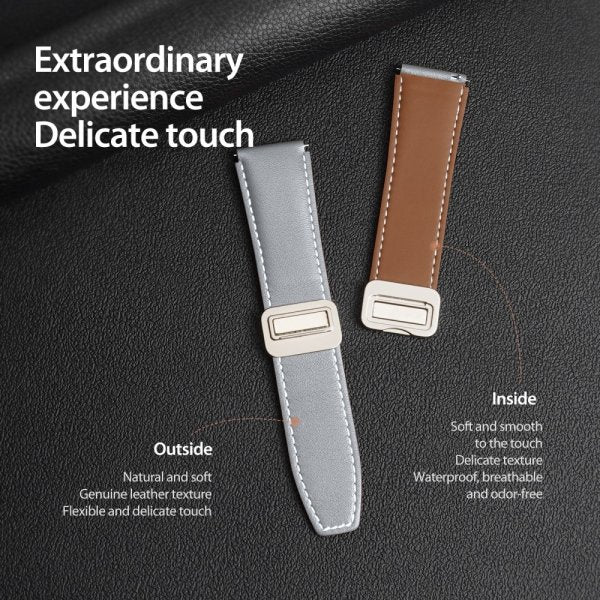 Dux Ducis Samsung Galaxy Watch 20mm Armbånd YA Series Grå