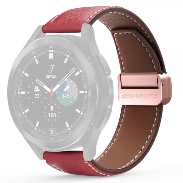 Dux Ducis Samsung Galaxy Watch 20 mm Armbånd YA Series Rød