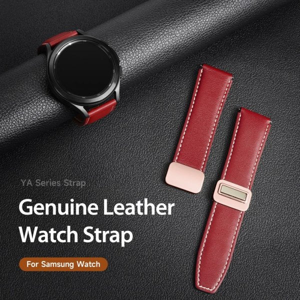 Dux Ducis Samsung Galaxy Watch 20 mm Armbånd YA Series Rød