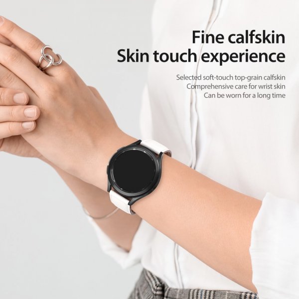 Dux Ducis Samsung Galaxy Watch 20mm Armbånd YA Series Hvid