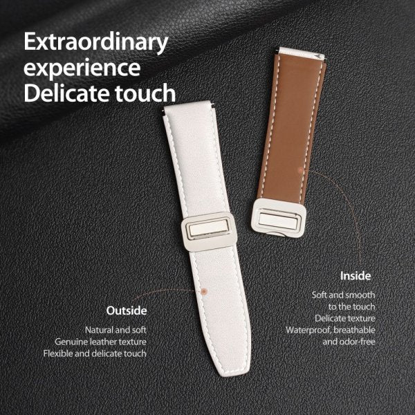 Dux Ducis Samsung Galaxy Watch 20mm Armbånd YA Series Hvid