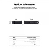 Ringke Samsung Galaxy Watch 20mm Rem Silikone One Band Sort