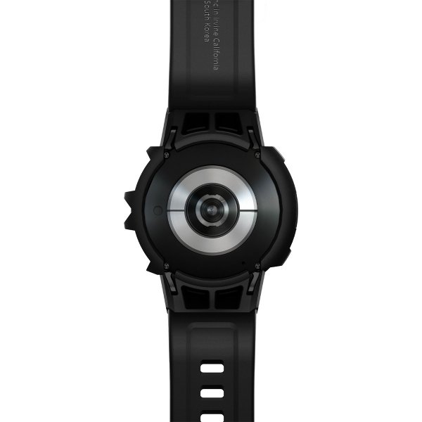 Spigen Samsung Galaxy Watch 4/5 40mm Cover og Armbånd Rugged Armor Pro Sort