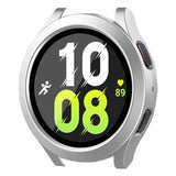 Enkay Samsung Galaxy Watch 4/5 44mm Skal med Indbygget skærmbeskytter Sølv