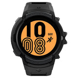 Spigen Samsung Galaxy Watch 4/5 44mm Cover og Rem Rugged Armor Pro Sort