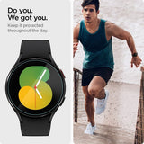Spigen Samsung Galaxy Watch 4/5 44mm Skærmbeskyttelse GLAS.tR EZ Fit 2-pak