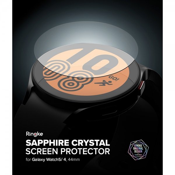Ringke Samsung Galaxy Watch 4/5 44mm skærmbeskytter i safirkrystal