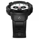 Spigen Samsung Galaxy Watch 4 Classic 42 mm cover med rem Rugged Armor Pro Sort