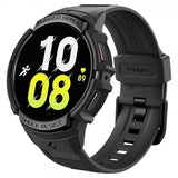Spigen Samsung Galaxy Watch 6 40mm Urkasse og Rem Rugged Armor Pro Sort